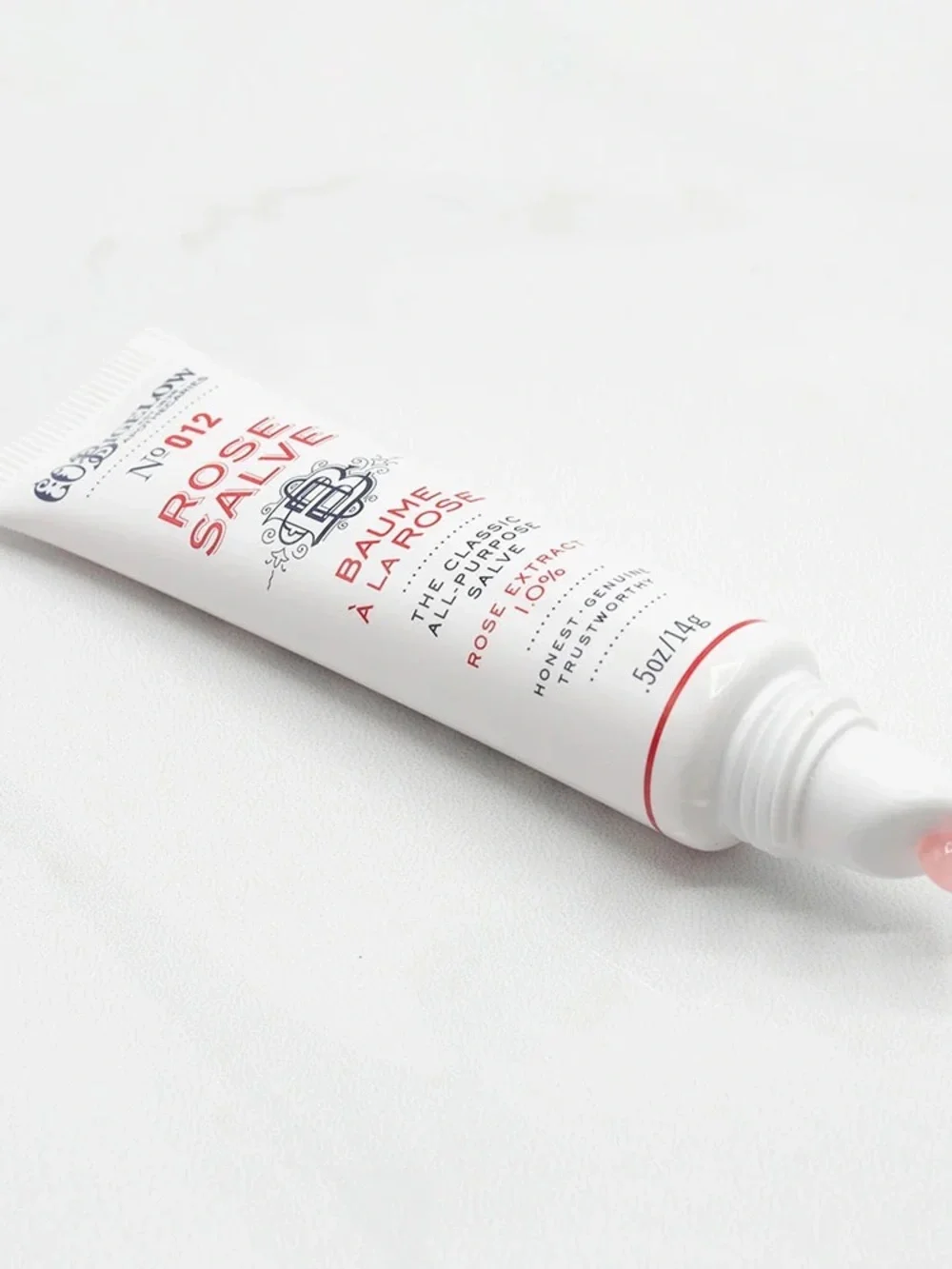 NEW! C.O. Bigelow Rose Salve Tube No. 012